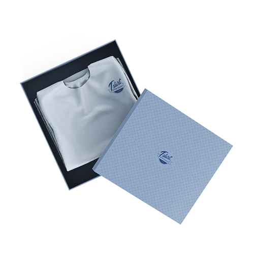 Two-piece apparel rigid Boxes with colorful printing and matt lamination