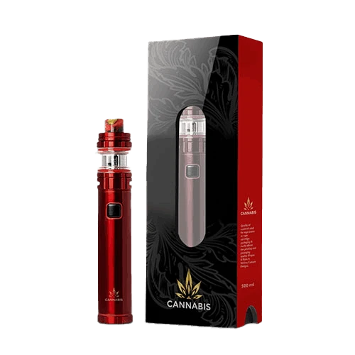 Custom Vape packaging with full color printing and window to display the product